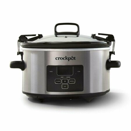 NEWELL BRANDS DISTRIBUTION 4 qt. Stainless Steel Slow Cooker 110863